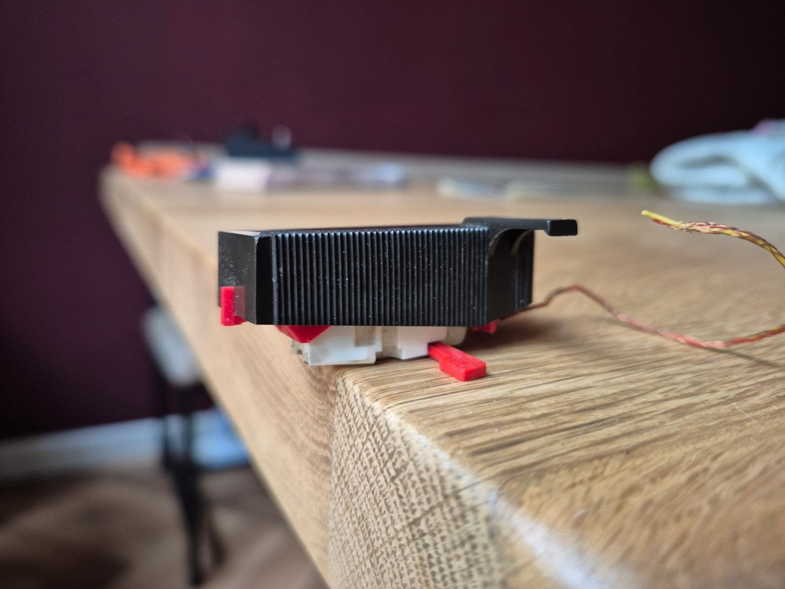 Telefunken element met kop, Ophalen of Verzenden, Niet werkend, Platenspeler-onderdeel, Overige merken
