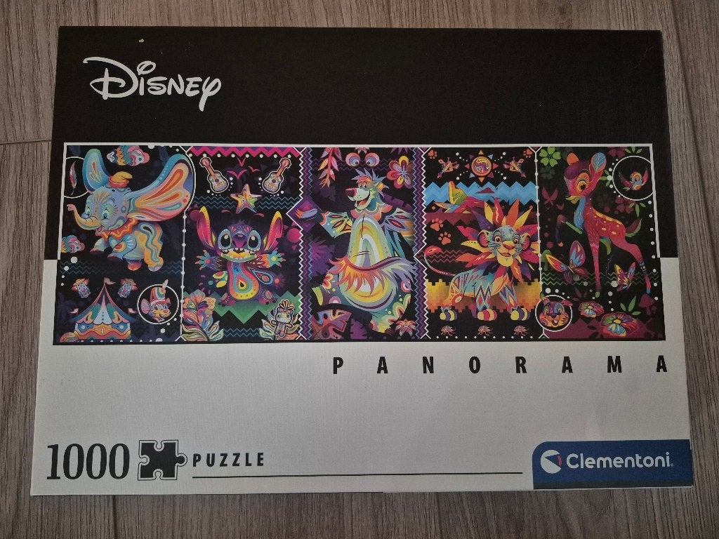 Clementoni puzzel 1000 stukjes - Disney, Ophalen, 500 t/m 1500 stukjes, Gebruikt, Legpuzzel