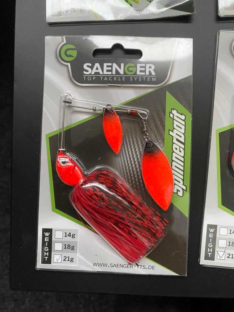 Saenger spinnerbaits 21gr (diverse soorten), D, Overige typen, Nieuw, Ophalen of Verzenden