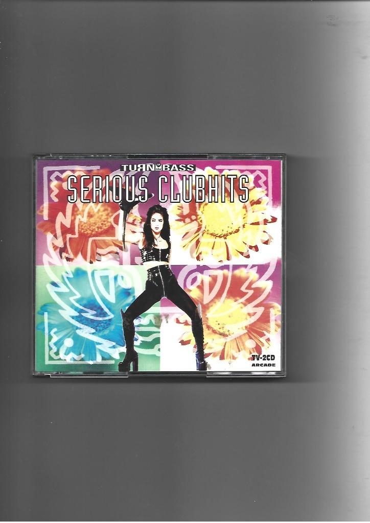 TURN UP THE BASS 2 CD'S SERIOUS CLUBHITS 1993, Ophalen of Verzenden, 1990 - 1999, Zo goed als nieuw