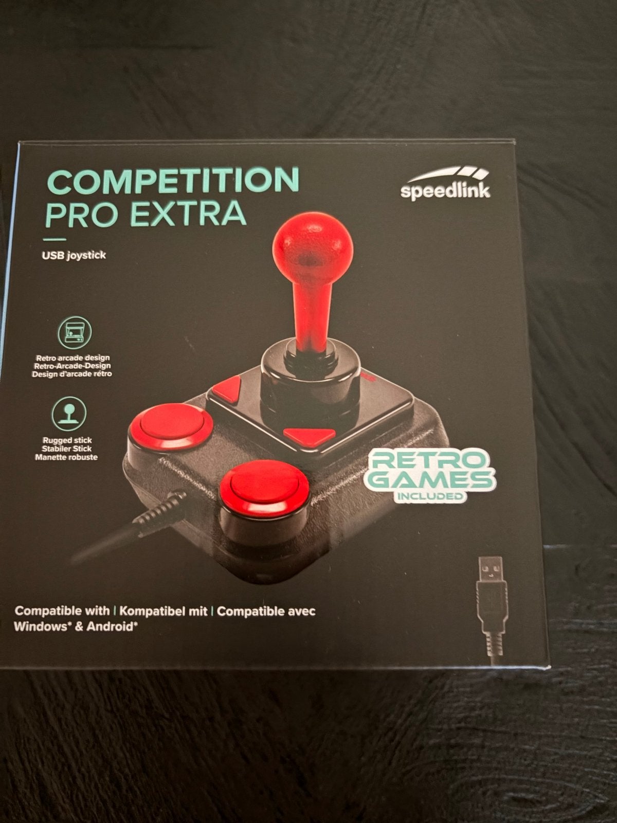 Speedlink Competition Pro Extra USB Joystick - Nieuw, Speedlink, Nieuw, Ophalen of Verzenden, PC