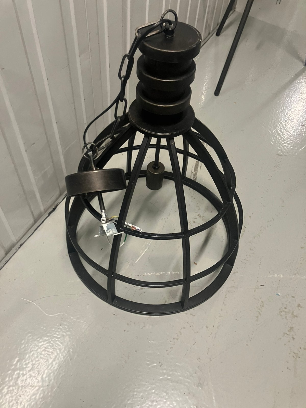 Hang en staande lamp, Ophalen, Zo goed als nieuw, Industrieel