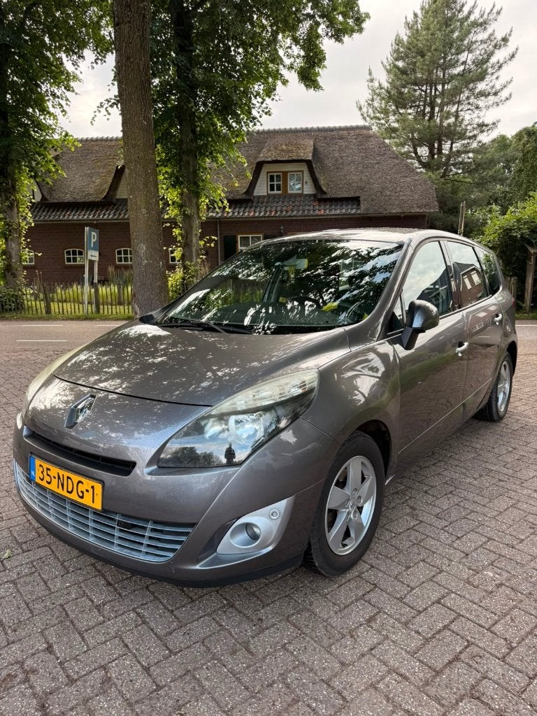 Renault Grand Scenic 2.0 16V 103KW CVT 5P 2010 Grijs, Auto's, Euro 5, Stof, Zwart, 4 cilinders