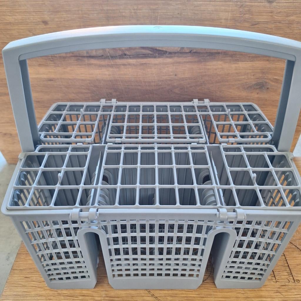 Bestekmand grijs bestekkorf NIEUW vaatwasser 15x22x23cm, Ophalen of Verzenden, Nieuw