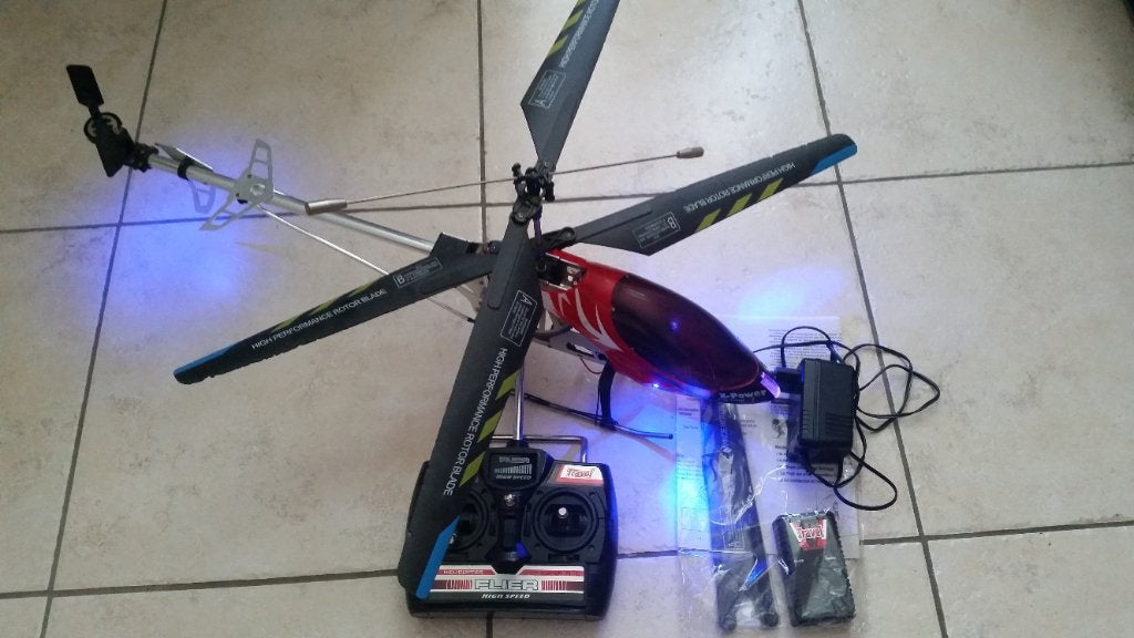 Exceed H8X pro helikopter met gyro, Hobby en Vrije tijd, Gebruikt, RTF (Ready to Fly), Helikopter, Ophalen