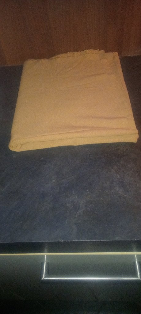 beige lap stof 115 x 160 cm, Hobby en Vrije tijd, Stoffen en Lappen, 120 cm of meer, Beige, Nieuw, Ophalen of Verzenden