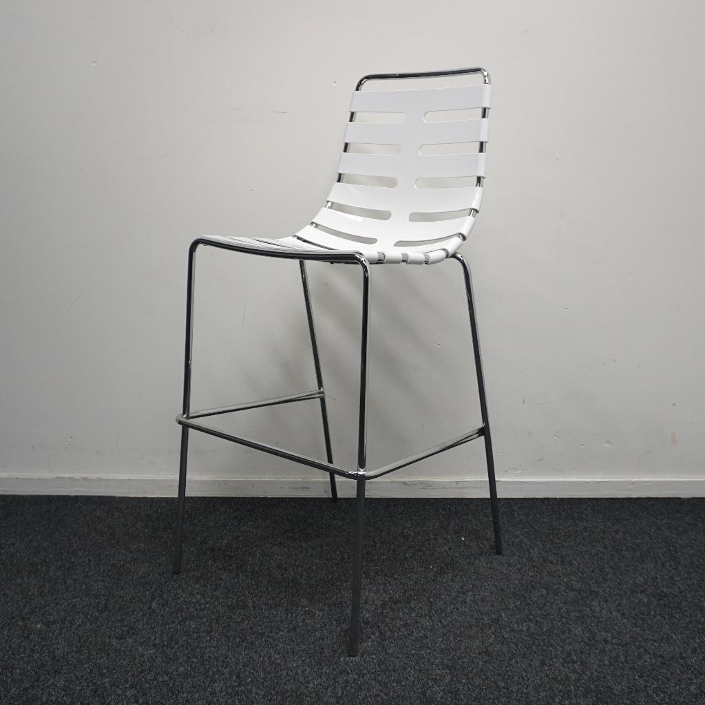 Casprini Body to Body Barkrukken | Designkruk | Wit, Huis en Inrichting, Barkrukken, -, -, 60 tot 90 cm, Ophalen of Verzenden