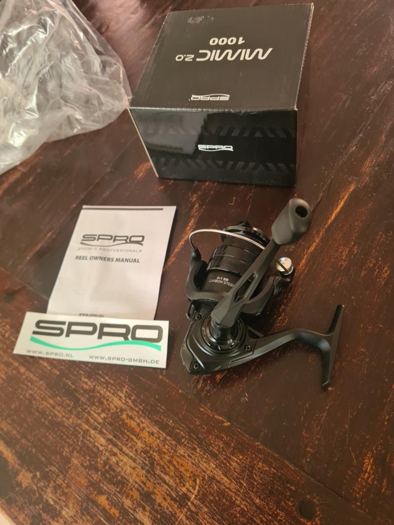 SPRO. MIMIC 2.0. 1000. Spinmolen., Watersport en Boten, Hengelsport | Roofvissen, Spro, Molen, Nieuw, Mimic 2