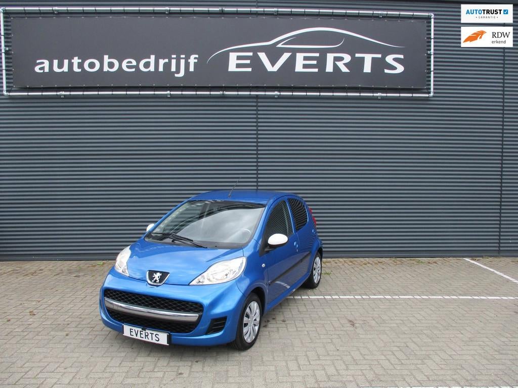 Peugeot 107 1.0-12V XS Airco 92385 Km met afgestempelde boek, Voorwielaandrijving, Euro 5, Stof, Gebruikt