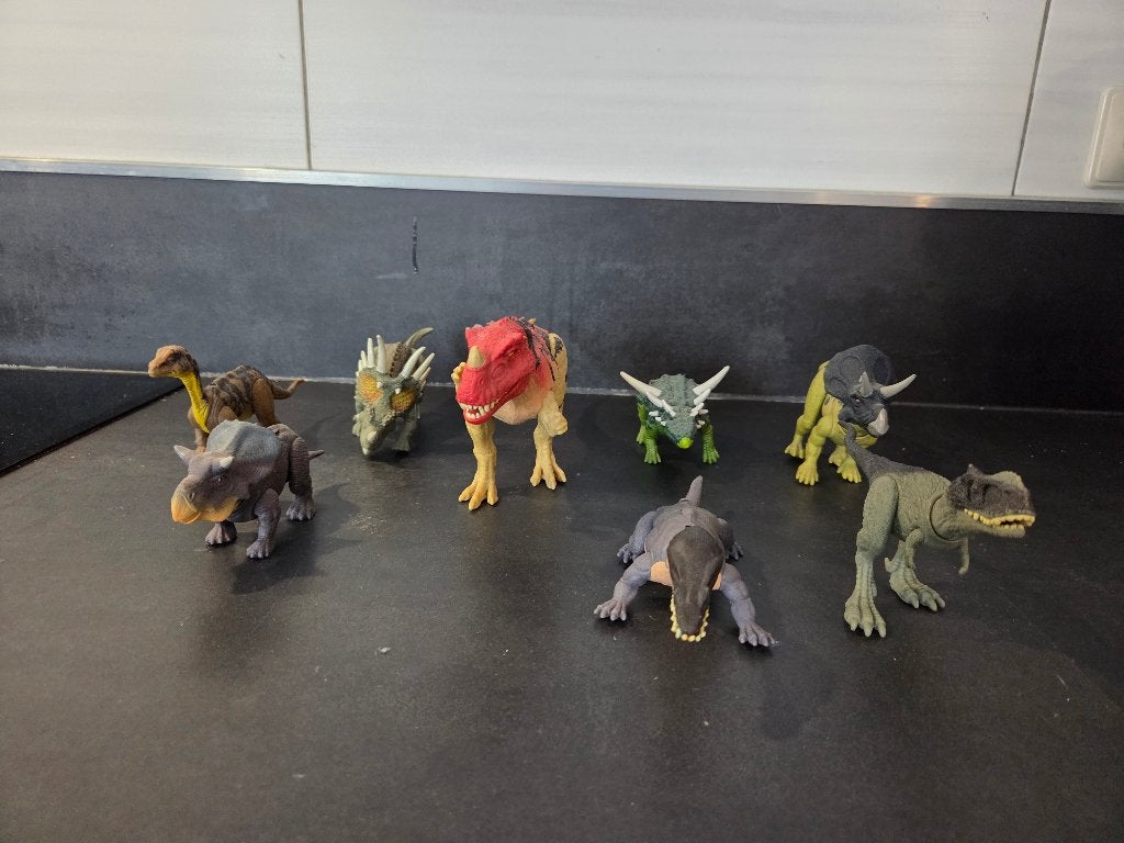 jurassic world dino's diverse soorten, Verzamelen, Ophalen of Verzenden, Zo goed als nieuw