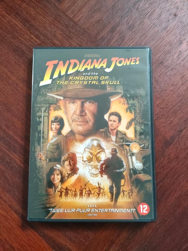 Indiana Jones DVD, Vanaf 12 jaar, Ophalen, Zo goed als nieuw