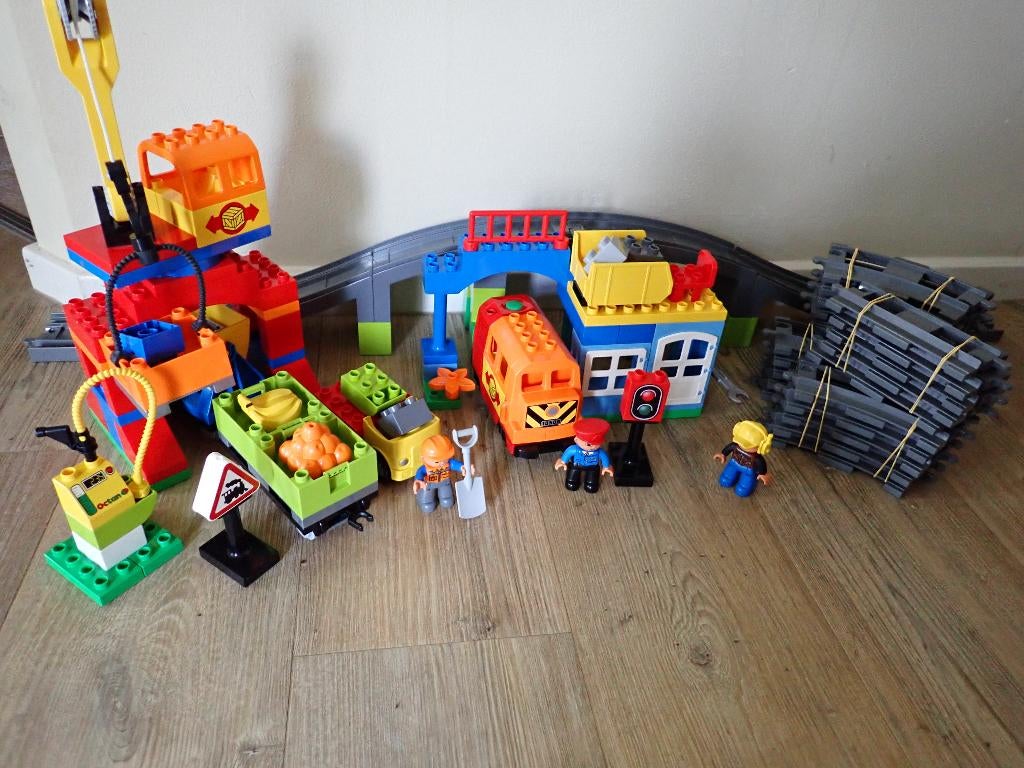 duplo treinset 10508, Ophalen of Verzenden, Zo goed als nieuw, Complete set, Duplo