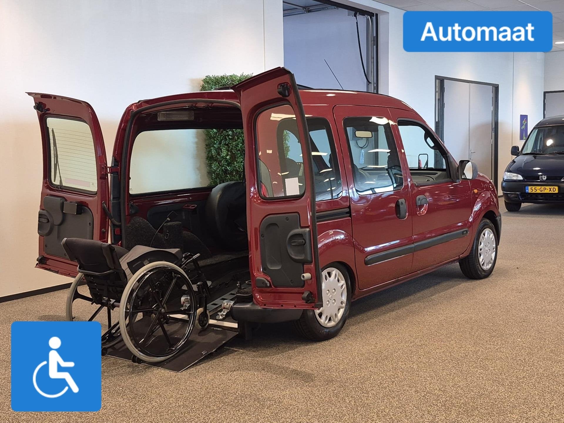 Renault Kangoo Rolstoelauto Automaat, Automaat, 12 maanden, Stof, Overige carrosserieën