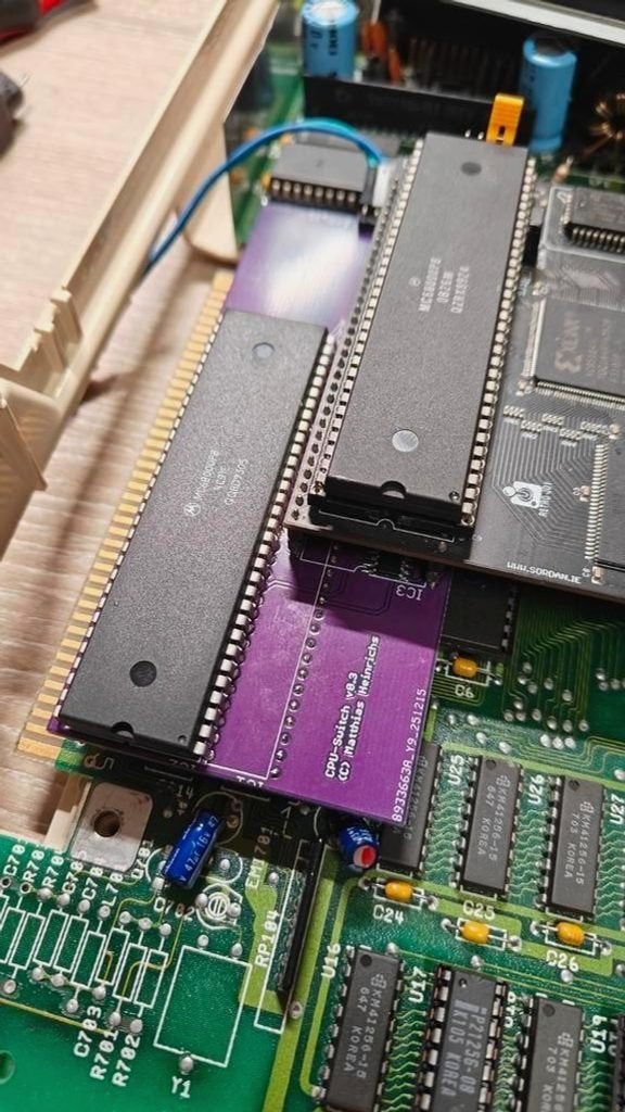 Garlic CPU Schakelaar voor Amiga 500 - Switch Board, Ophalen of Verzenden