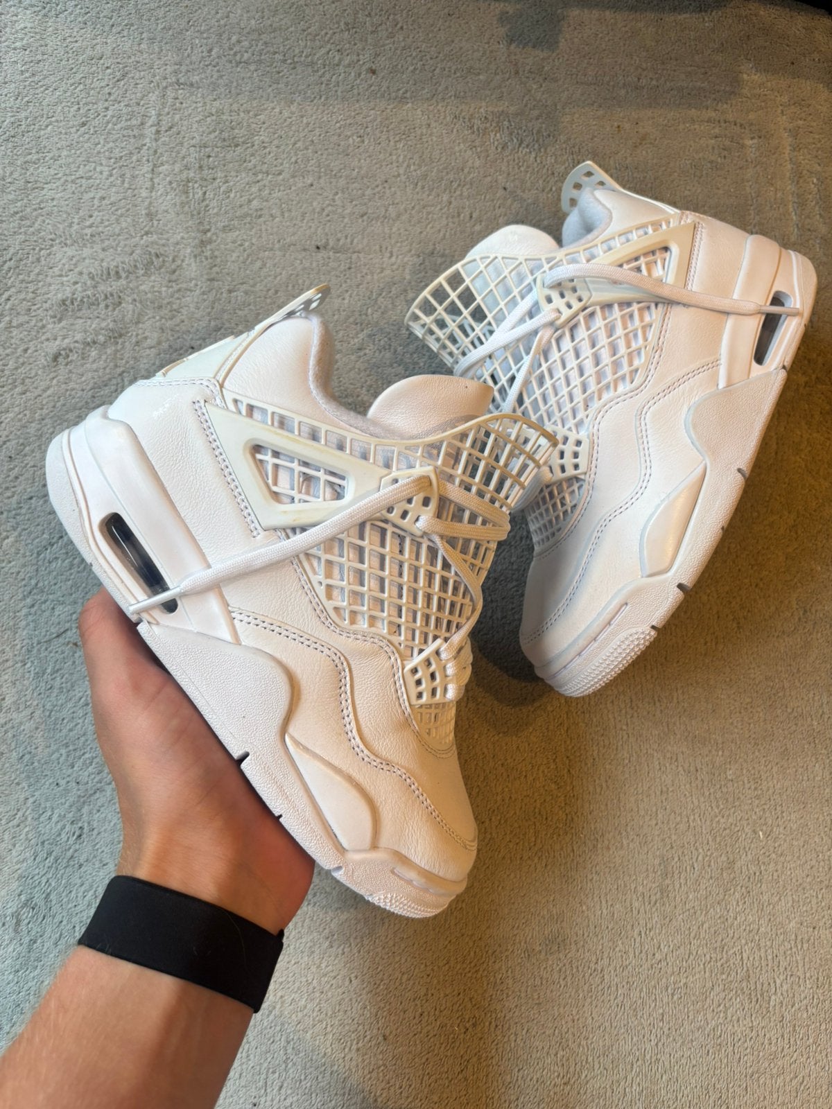 Nike air jordan 4 net white - maat 35,5 - nieuw, J, Wit, Nieuw, Ophalen of Verzenden