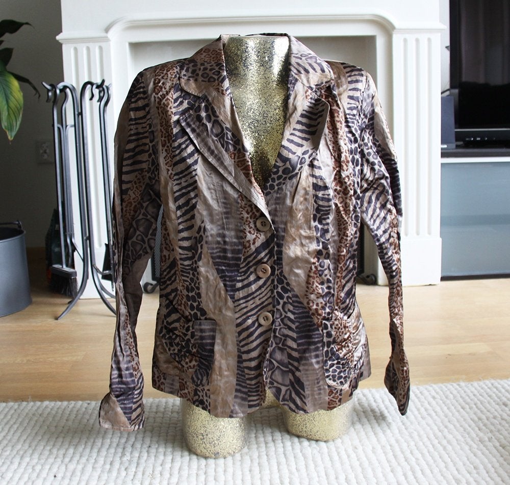 Blouse (M) € 10,-, Kleding | Dames, Maat 38/40 (M), Meerkleurig, Ophalen of Verzenden, Onbekend