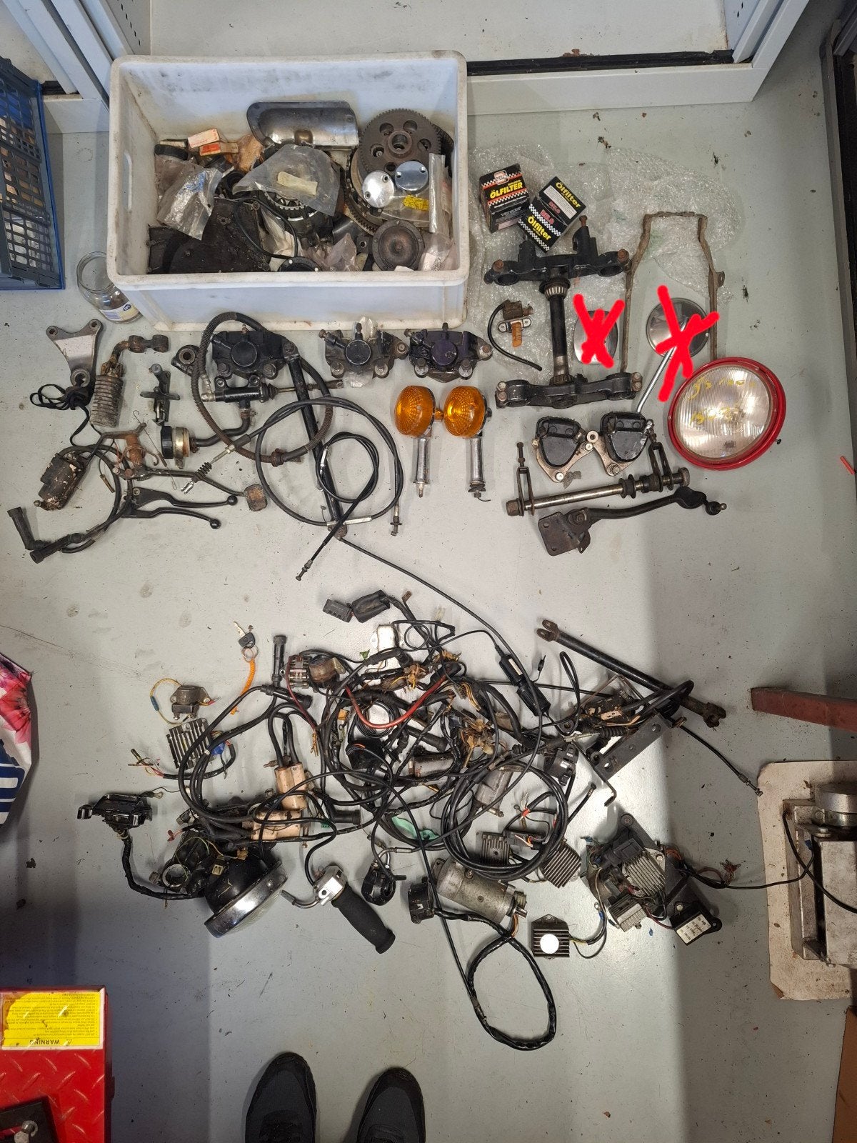 Onderdelen Suzuki GS1000 GS 1000 GS1000E E, Motoren, Ophalen