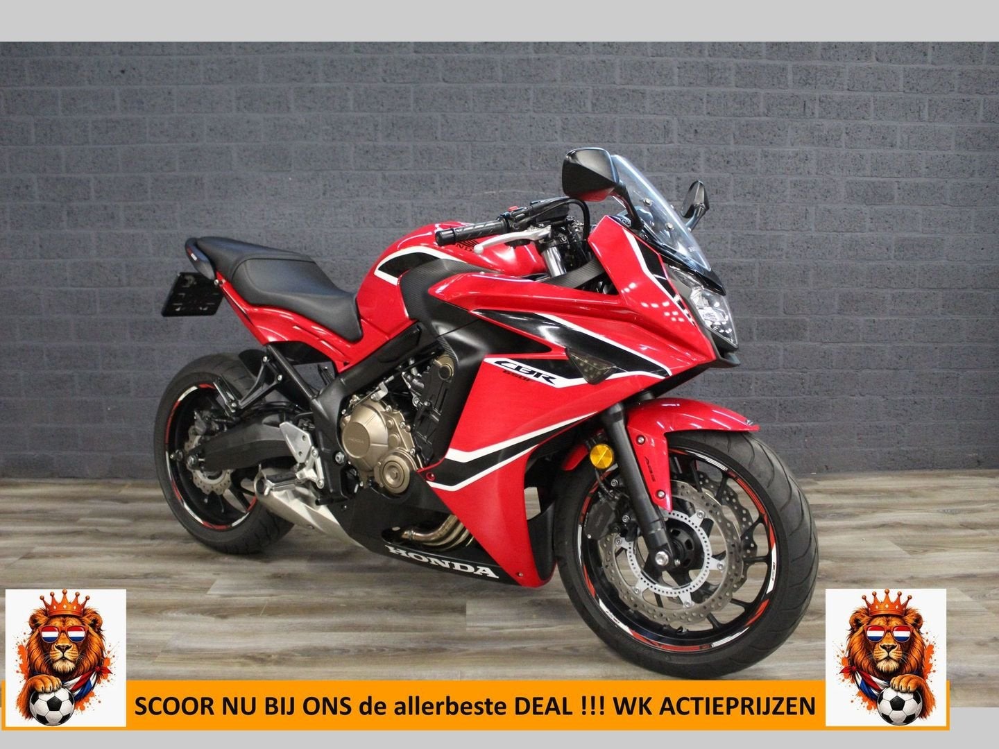 HONDA CBR 650 F (bj 2018) 38,373km De Mooiste van Nederland!, HONDA, 4 cilinders, Bedrijf, Onbekend