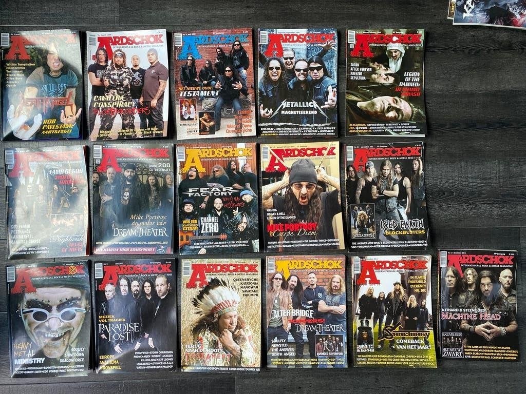 aardschok metal - 2008, 2009, 2010, 2011, 2012, 2013, 2014, Verzamelen, Ophalen of Verzenden, Gebruikt, Boek, Tijdschrift of Artikel