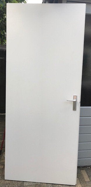 Slaapkamerdeur, Doe-het-zelf en Verbouw, Deuren en Horren, Ophalen, Gebruikt, 80 tot 100 cm, Binnendeur