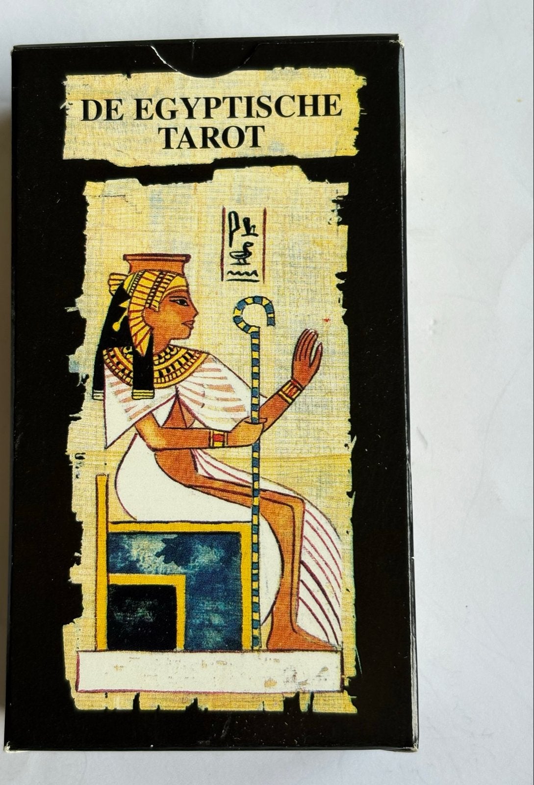 De Egyptische Tarot - 78 kaarten met instructie, Ophalen of Verzenden, Nieuw, Tarot of Kaarten leggen, Instructieboek