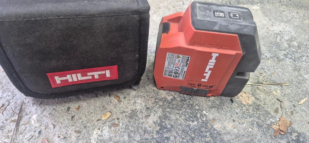 Hilti PM 2-LG laser, Doe-het-zelf en Verbouw, Meetapparatuur, Ophalen, Afstand