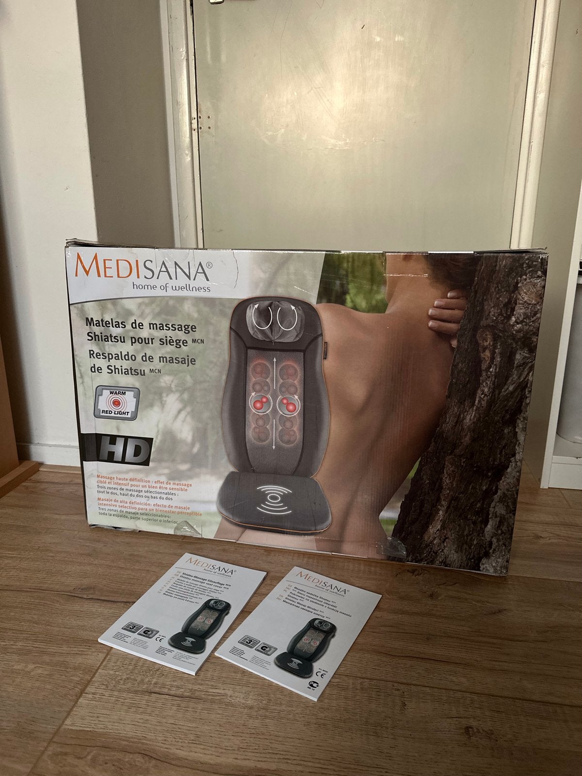 Medisana Shiatsu Massagekussen, Sport en Fitness, Massageproducten, Ophalen, Zo goed als nieuw, Massagestoel of Kussen