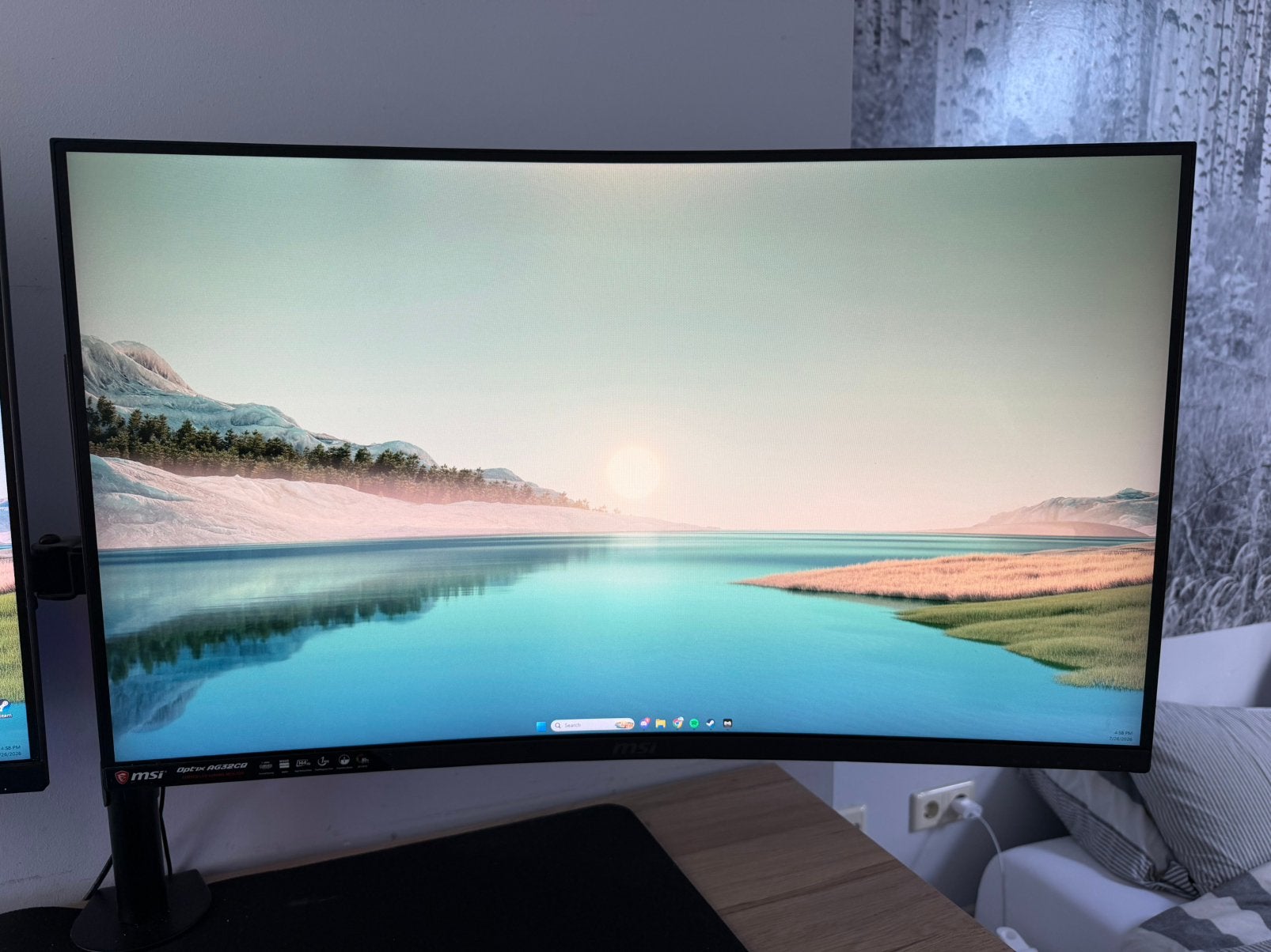 MSI Optix AG32CQ 32 Inch Curved 144Hz monitor, Ophalen of Verzenden, Zo goed als nieuw