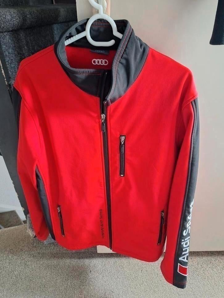 Audi softshelljas jas jack vest, Ophalen of Verzenden, Zo goed als nieuw, Maat 48/50 (M), Rood