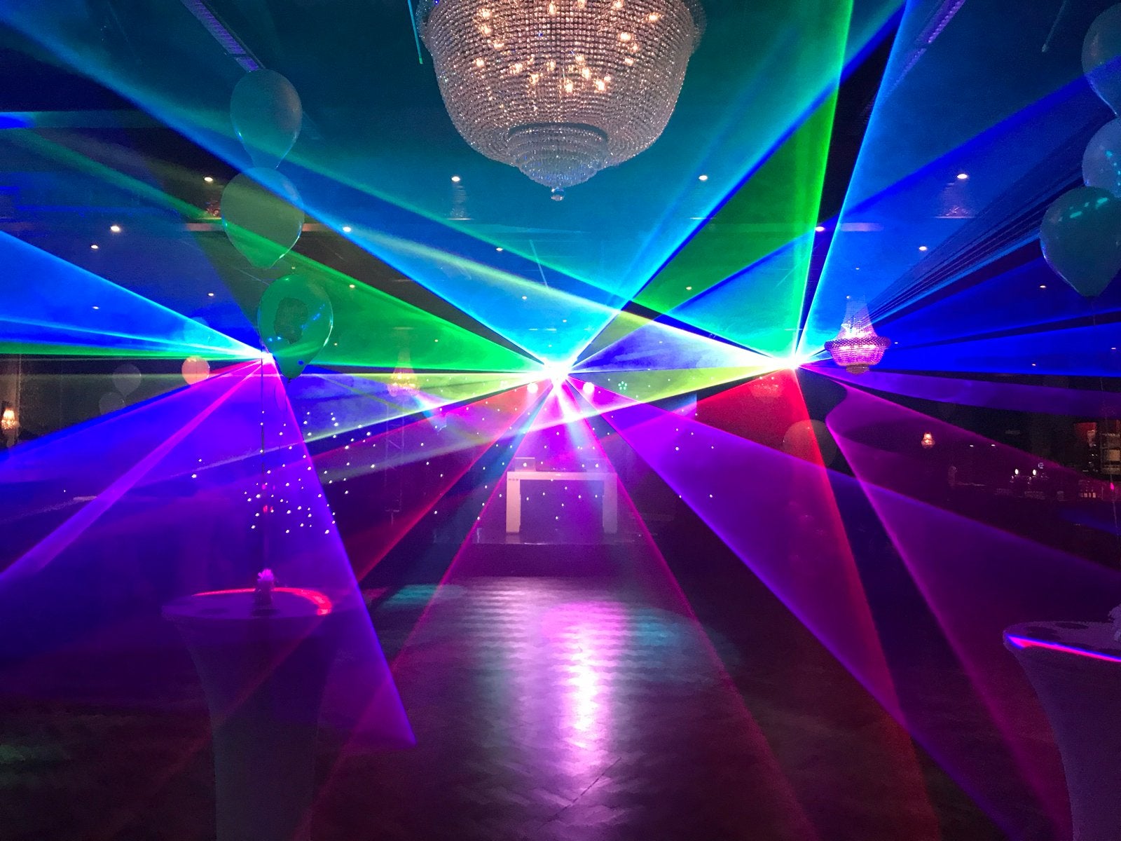 Laserworld Tarm 2.5 Laser met ingebouwde FB4, Ophalen, Zo goed als nieuw, Laser, Kleur