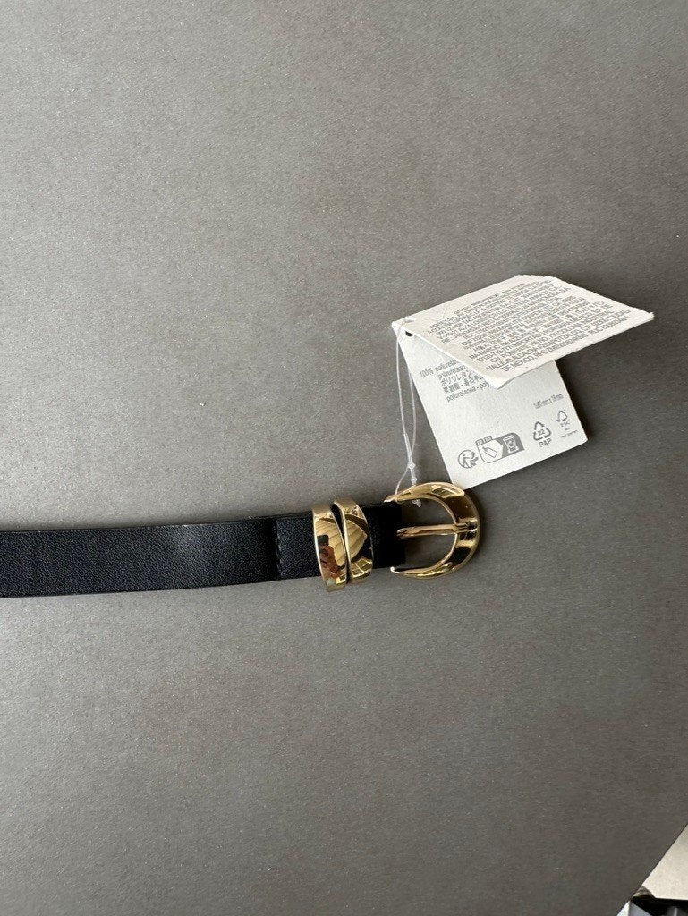 Nieuwe zwarte Zara riem, 108 cm lang, Kleding | Dames, Riemen en Ceinturen, Minder dan 3 cm, 100 cm of meer, Verzenden, Nieuw