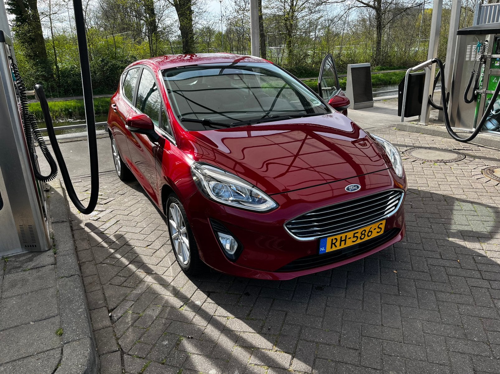 Ford Fiësta 1.5 Tdci Titanium, Voorwielaandrijving, Stof, 4 cilinders, USB