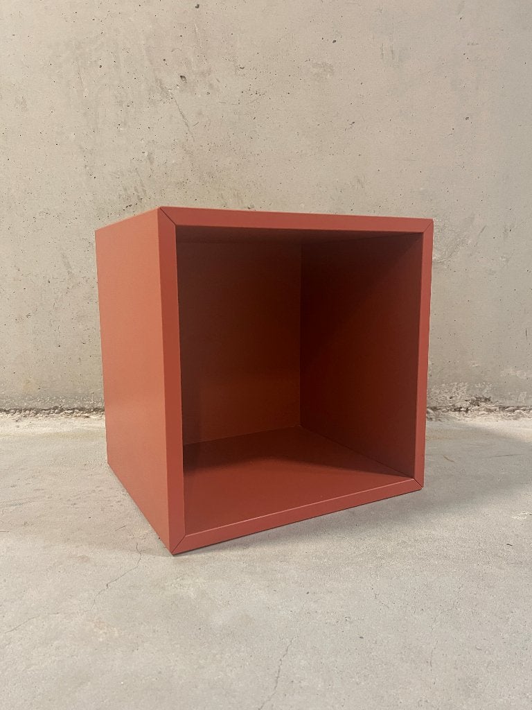 Valjare / Eket IKEA wandkast Rood / Oranje (Kubus, DIY, ZO), Ophalen, Gebruikt