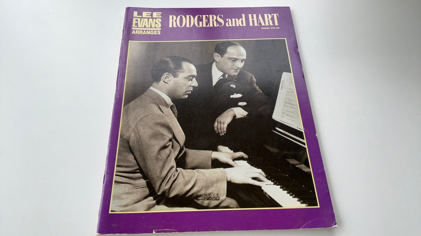Pianoboek Rodgers and Hart lee evans, Klassiek, Les of Cursus, Ophalen of Verzenden, Zo goed als nieuw