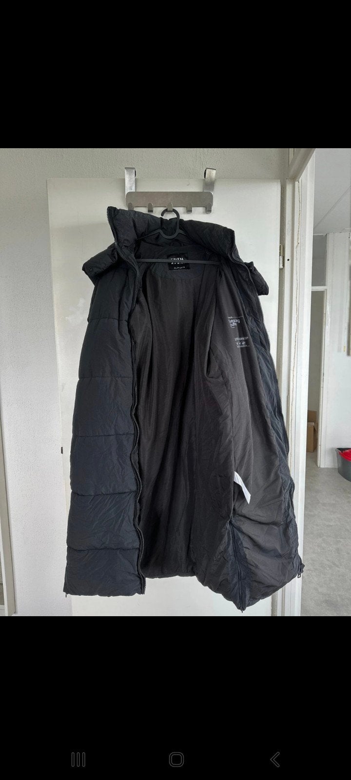 Zara jas, Ophalen of Verzenden, Zo goed als nieuw, Zwart