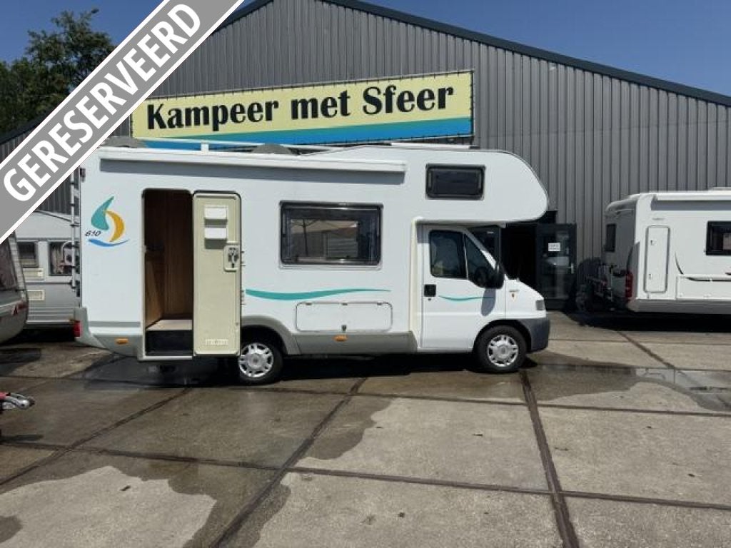 Knaus Eifelland 6 gordels en 6 persoons op kenteken, Niet ingevuld, Alkoof, Bedrijf, Niet ingevuld