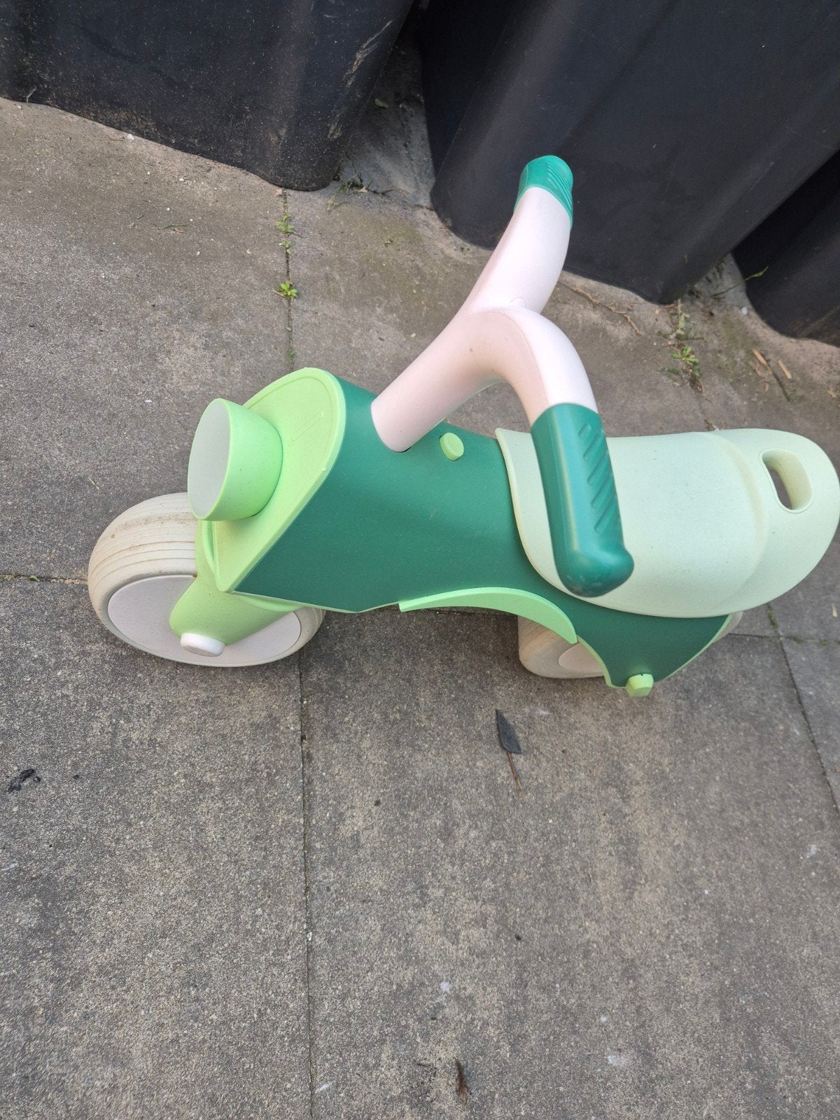 Groene loopfiets voor kinderen, Ophalen of Verzenden, Gebruikt, Loopfiets