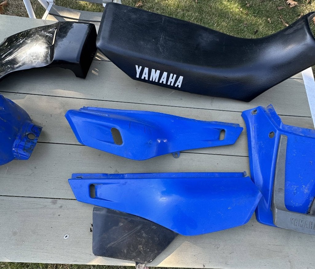 yamaha xt600e kappenset, onderdelen, Verzenden, Gebruikt