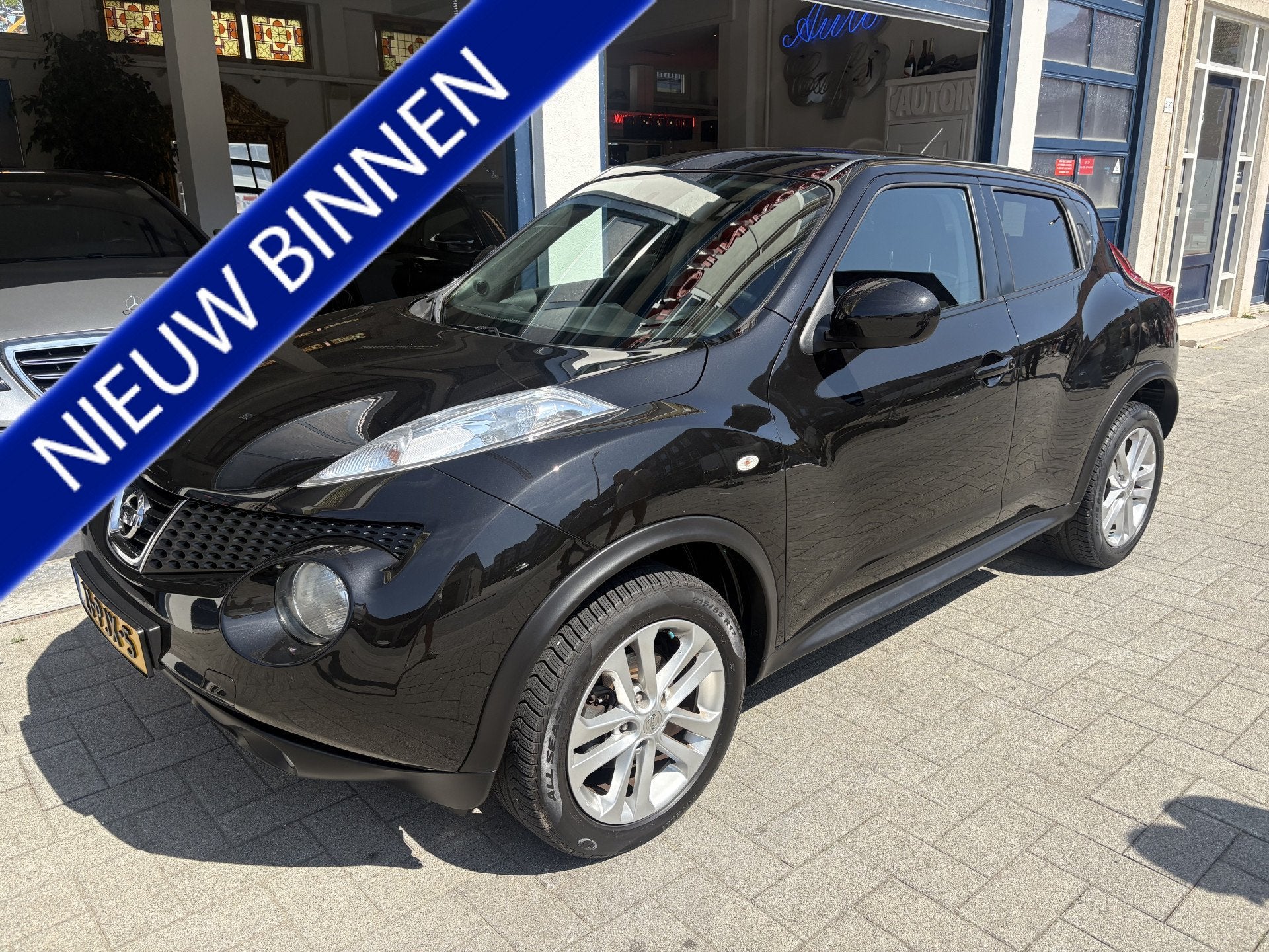 Nissan Juke 1.6 Acenta CLIMA/CRUISE/NL AUTO/DEALER OND., Auto's, Euro 5, 4 cilinders, Origineel Nederlands, Bedrijf