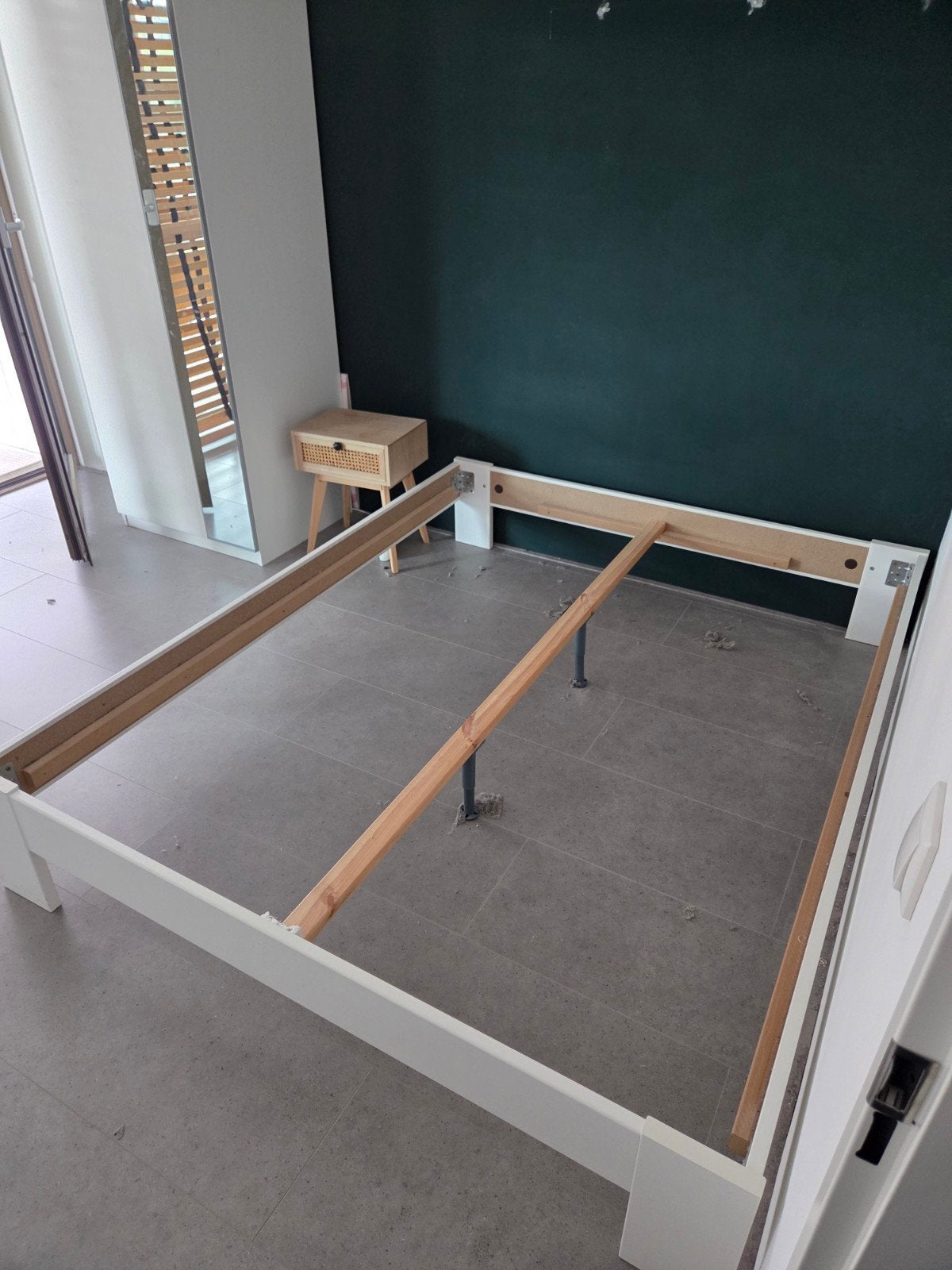 Gratis ophalen - bed 160x200 - sydney Leenbakker, Huis en Inrichting, Slaapkamer | Bedden, Ophalen, Wit, Tweepersoons, 160 cm