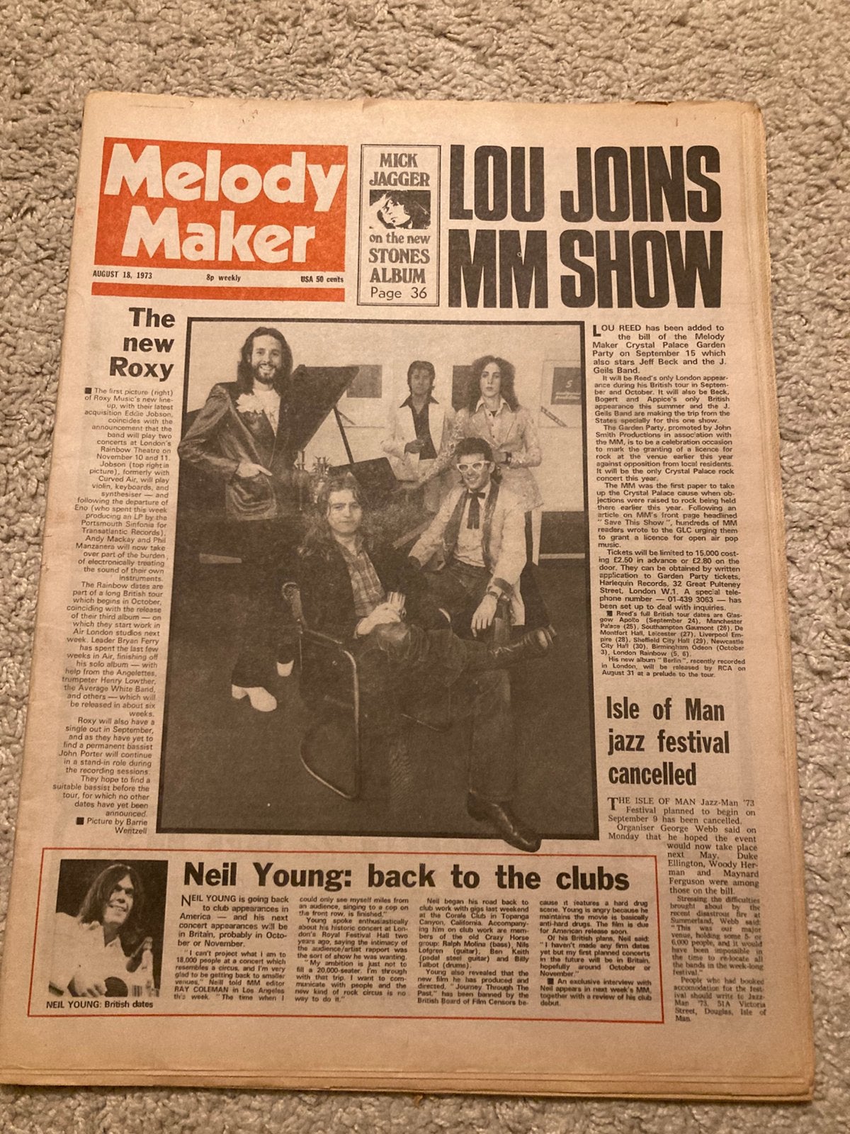 MELODY MAKER 1973 GOONS Albert Hammond FRESH MEAT Barry Blue, Ophalen of Verzenden, Gelezen, Muziek, Film of Tv