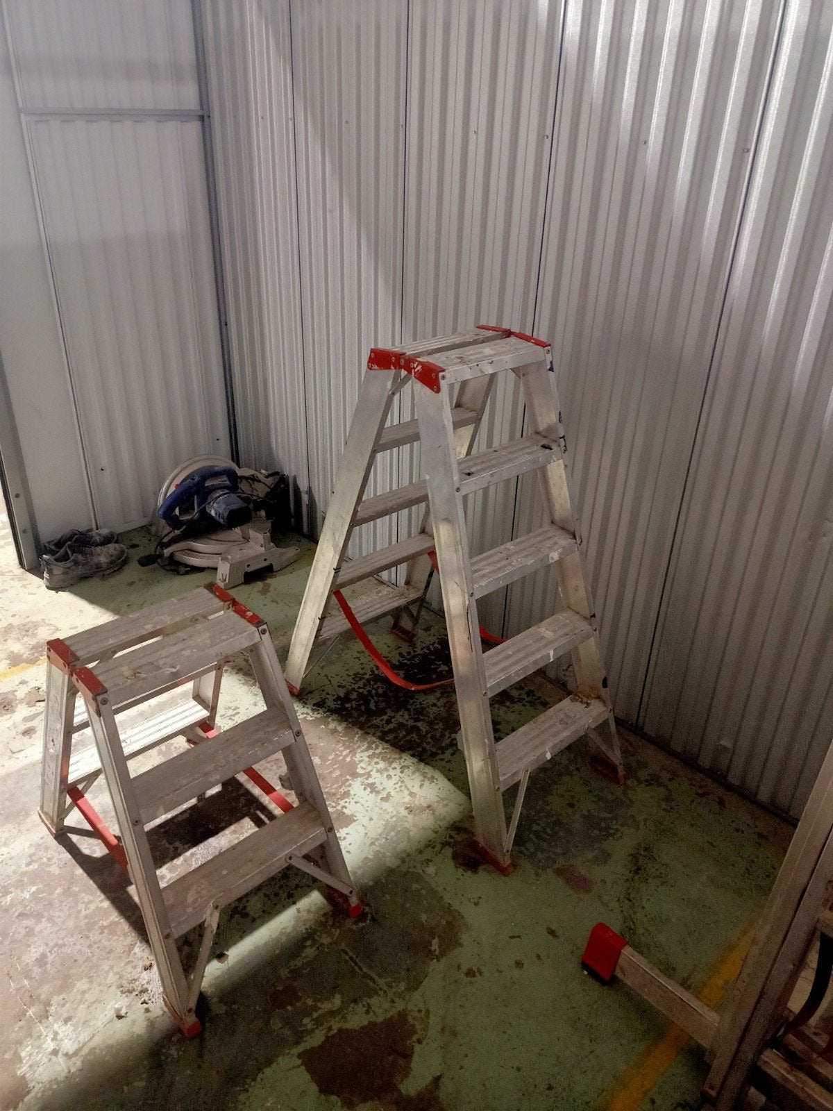 ladders en trappen, Ophalen, Zo goed als nieuw, 4 meter of meer