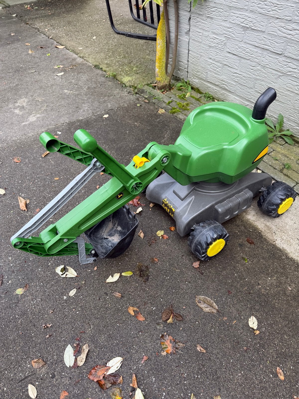 John Deere kinder graafmachine - Speelgoed graafmachine, Ophalen, Gebruikt