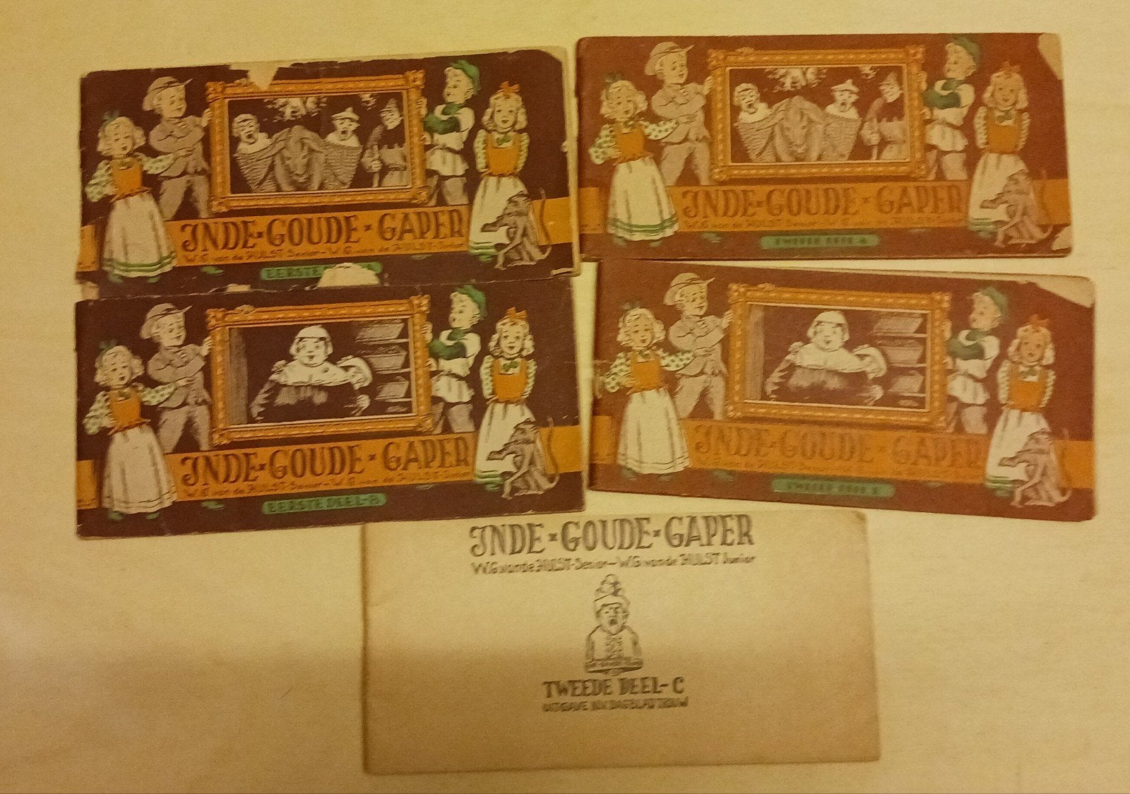 oude goude gaper boekjes, Ophalen of Verzenden, Voor 1940, Gebruikt, Overige onderwerpen