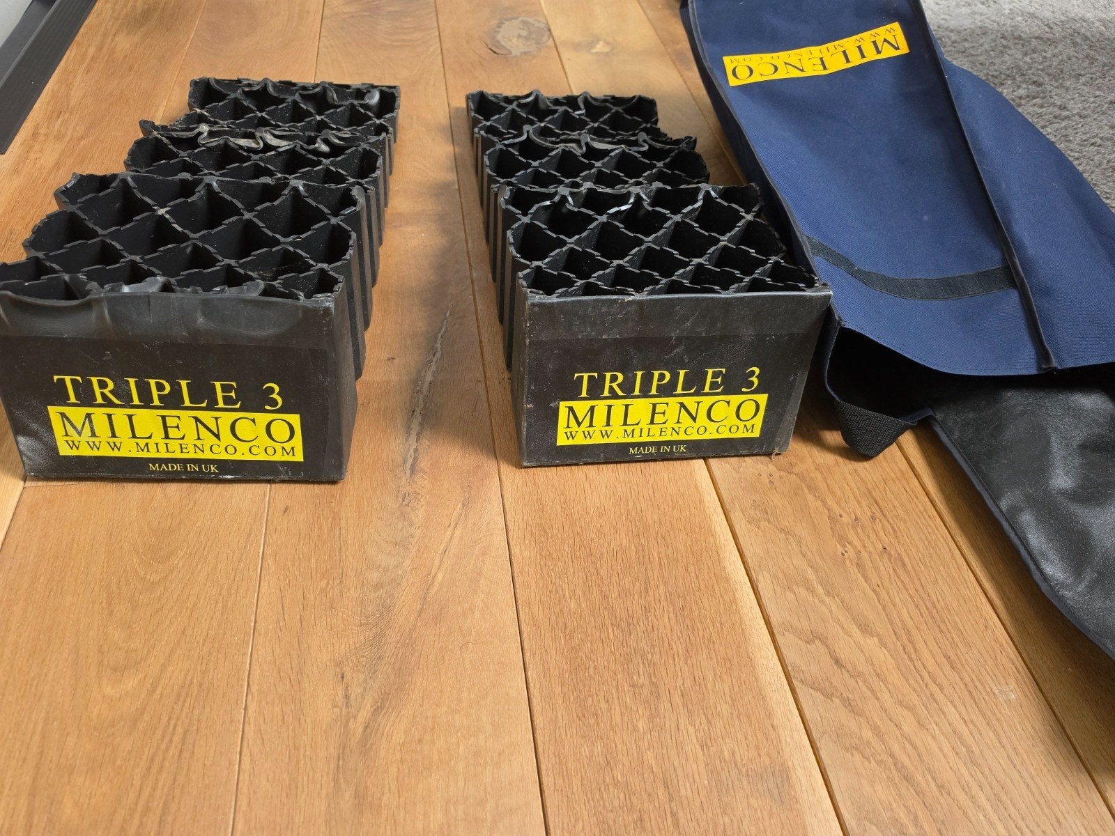 Milenco Triple oprijblokken camper, Ophalen of Verzenden
