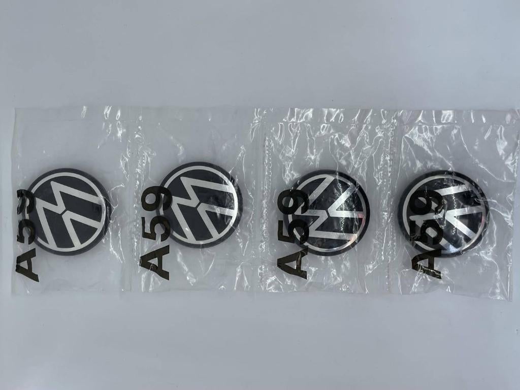 Volkswagen - Nieuwe set Naafdoppen / Naafkapjes  5H0601171 , Auto-onderdelen, Overige Auto-onderdelen, Volkswagen, Nieuw, Verzenden