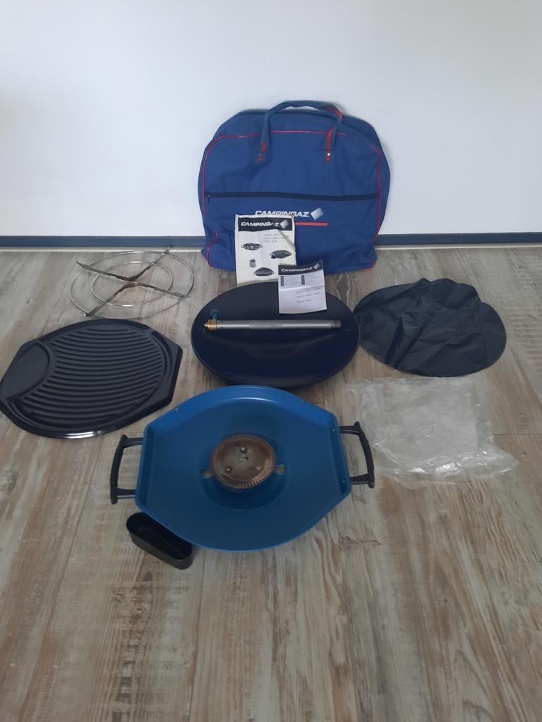 Campinggaz Partygrill-Combo,Max en Wok, Ophalen, Zo goed als nieuw