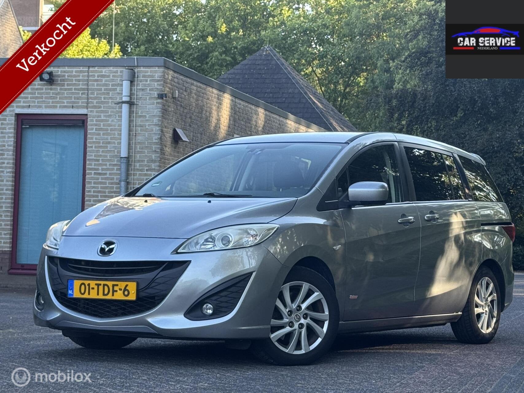 Mazda 5 2.0 GT-M/NAP/APK/7 PERSOONS/CRUISE/PDC/NAVI/2e EIG, Auto's, Mazda, Gebruikt, 4 cilinders, 150 pk, 7 stoelen