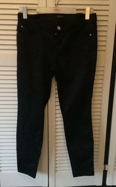 Massimo Dutti Zwarte Broek Maat 42, Kleding | Dames, Massimo Dutti, Zwart, Maat 42/44 (L), Ophalen of Verzenden