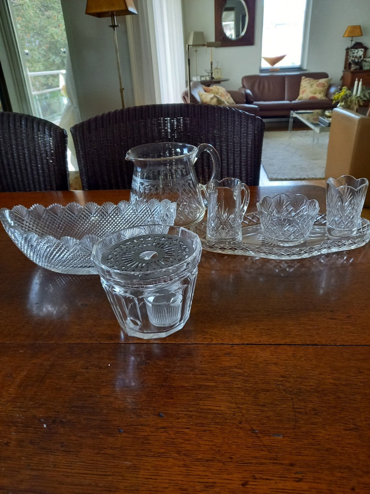 Antiek kristal, Ophalen of Verzenden
